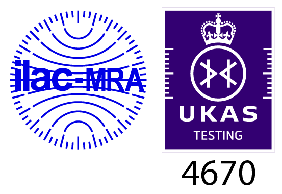 Click to download our UKAS ISO 17025 certificate